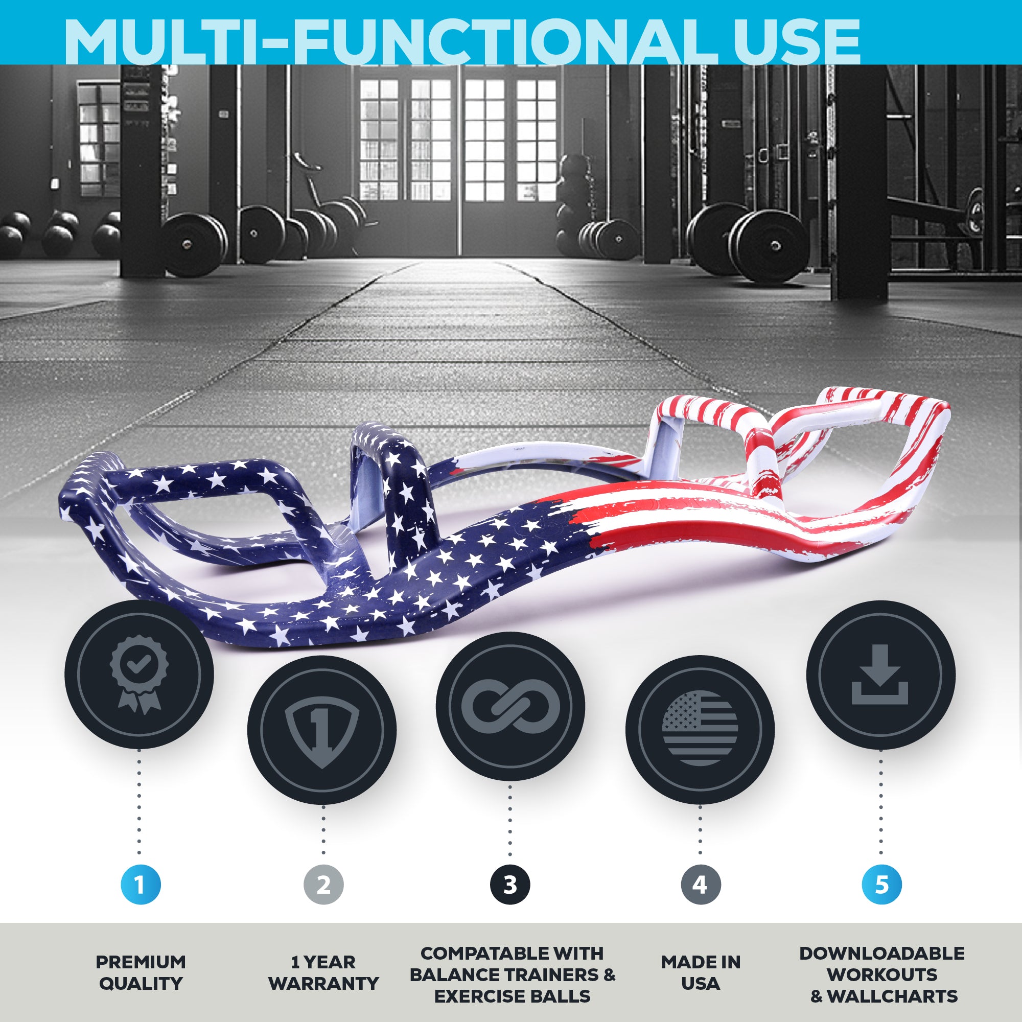 bosu-helm-patriot-collection-barre-de-pompes-dition-limit-e image 2