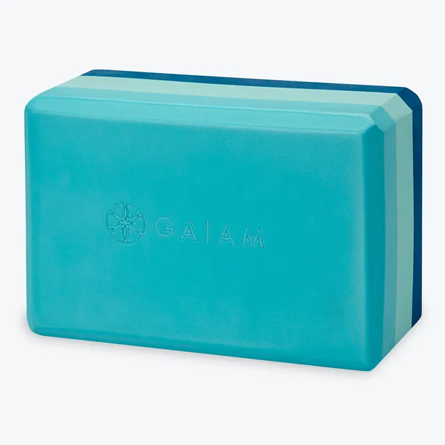 gaiam-brique-de-yoga-tri-color image 1