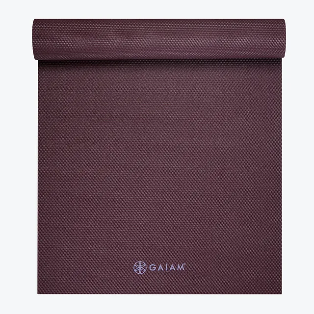 gaiam-classic-solid-color-yoga-mat-5mm-tapis-yoga-classique image 1