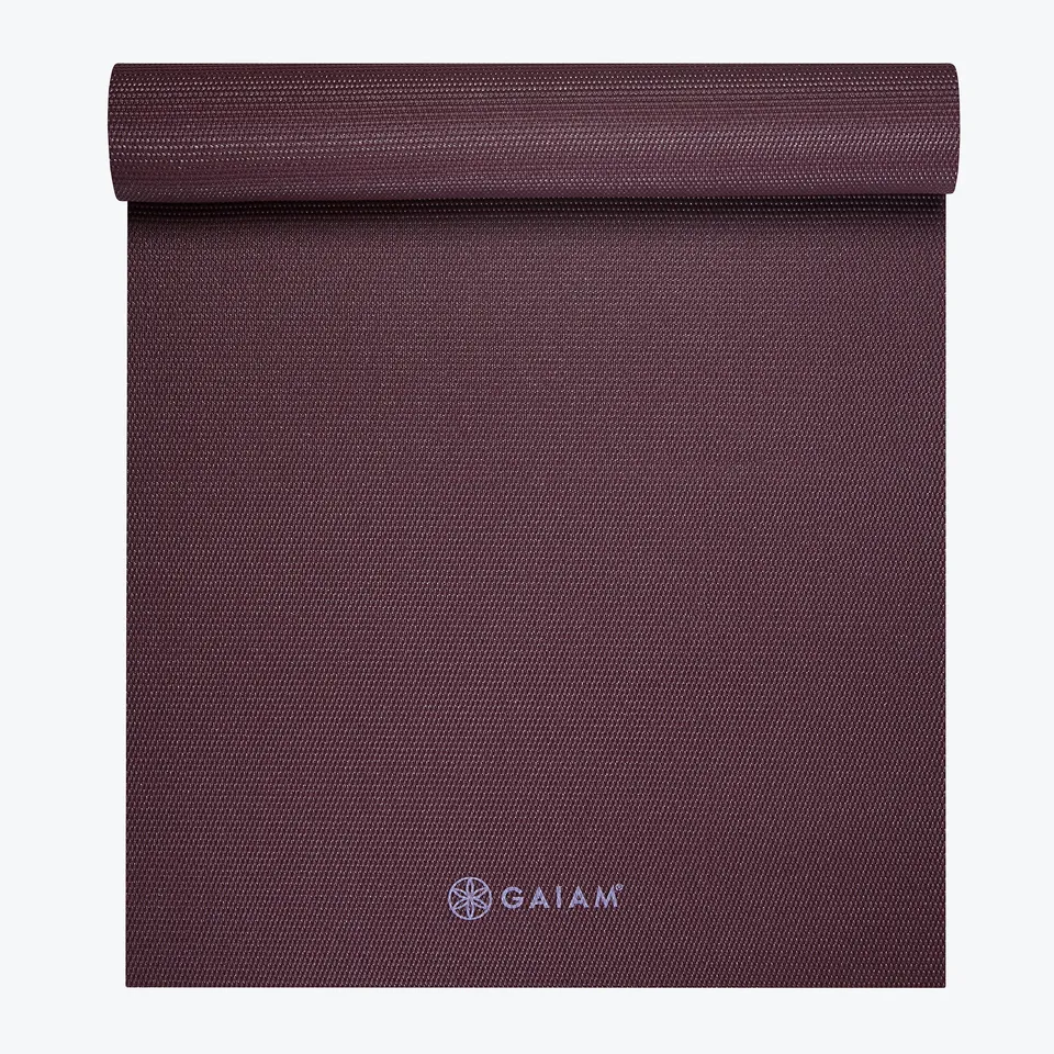 gaiam-classic-solid-color-yoga-mat-5mm-tapis-yoga-classique image 1