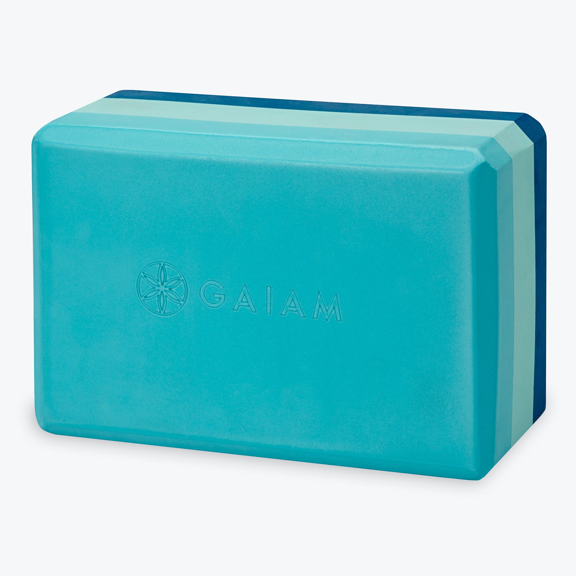 gaiam-brique-de-yoga-tri-color image 1