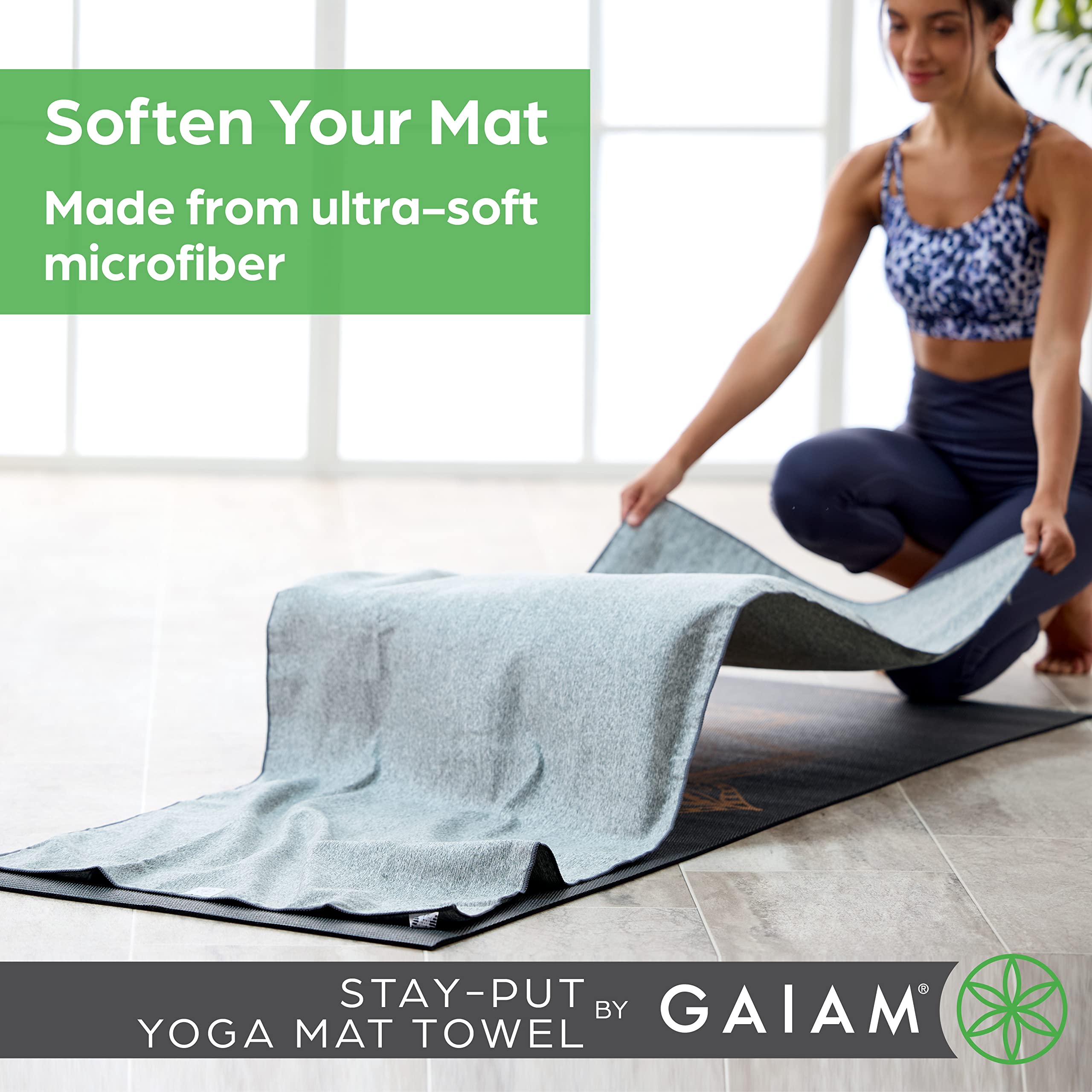 gaiam-active-dry-serviette-de-tapis-de-yoga-antid-rapante-177-8-x-66-cm-poches-d image 2