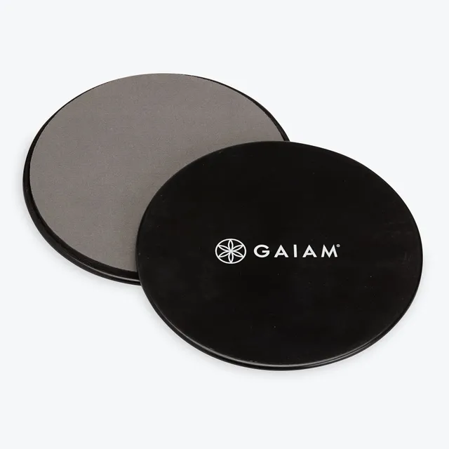 gaiam-core-sliding-discs-disques-glissants-gainage image 1