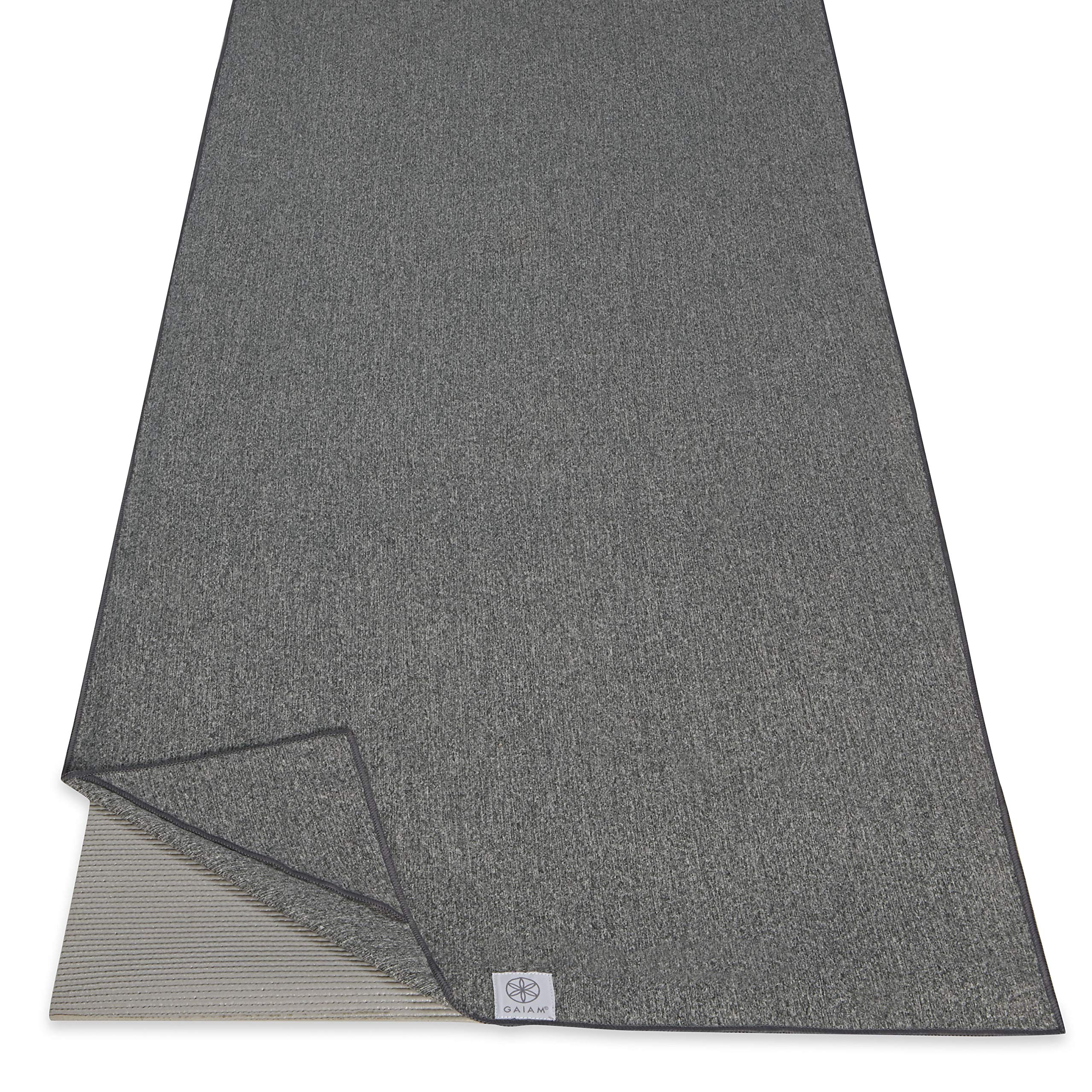 gaiam-active-dry-serviette-de-tapis-de-yoga-antid-rapante-177-8-x-66-cm-poches-d image 1