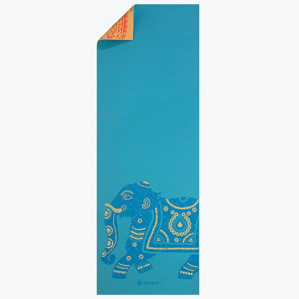 gaiam-reversible-elephant-yoga-mat-6mm-tapis-de-yoga-r-versible image 2