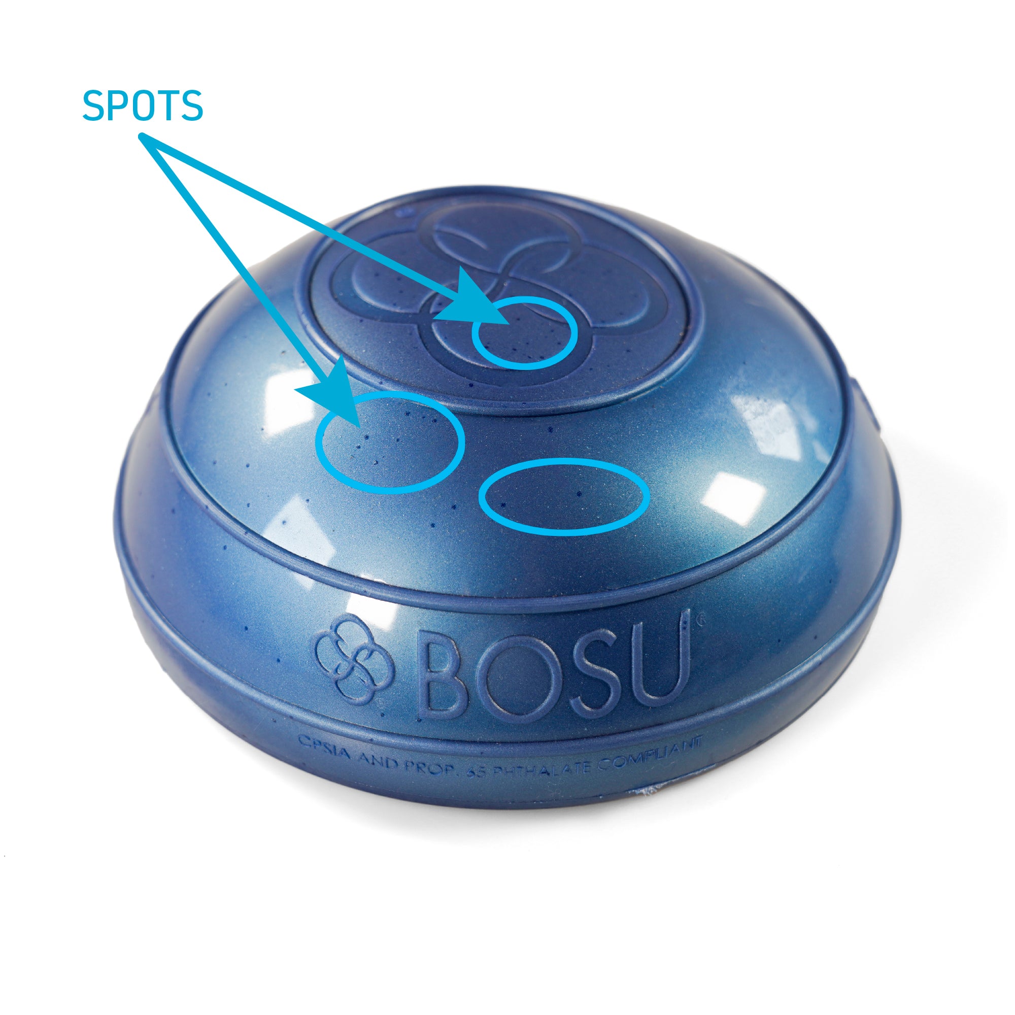 bosu-balance-pods-scratch-dent-6-5in-d-faut-cosm-tique image 3
