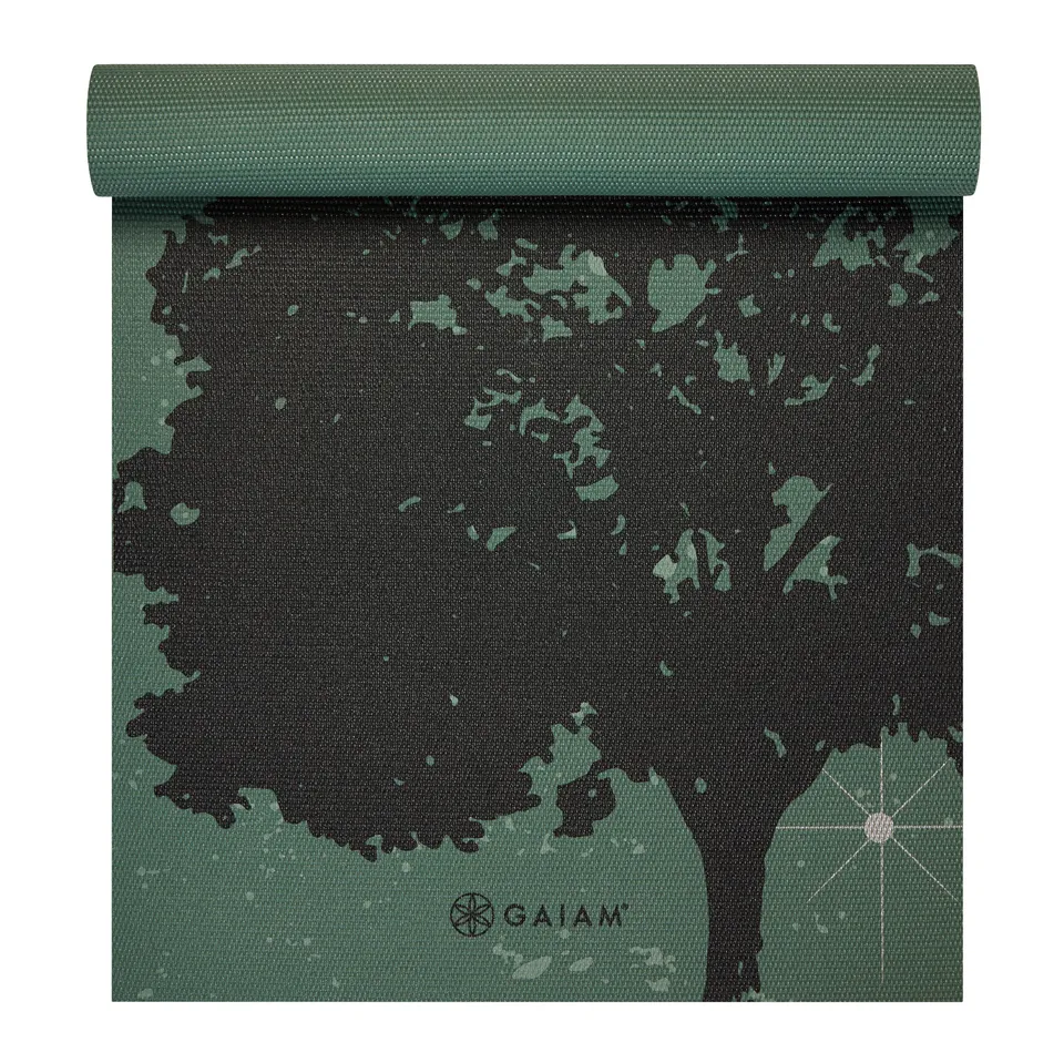 gaiam-premium-luminary-tapis-de-yoga-6mm-imprim image 1