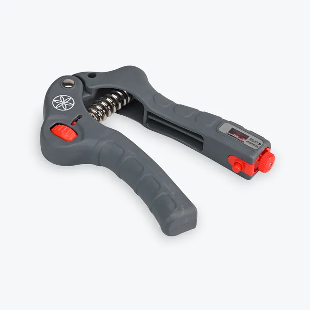 gaiam-easy-adjust-hand-grip-musculation-main-20-80-lbs-avec-compteur image 1
