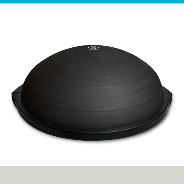 bosu-pro-balance-trainer-noir-mat-plateau-d-quilibre-pro image 1