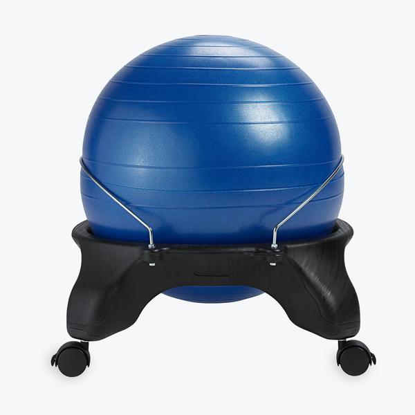 gaiam-backless-classic-balance-ball-chair-chaise-ballon-d-quilibre-sans-dossier image 2