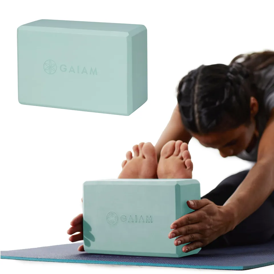 gaiam-bloc-de-yoga-mousse-eva-antid-rapant-22-9-x-15-2-x-10-2-cm image 1