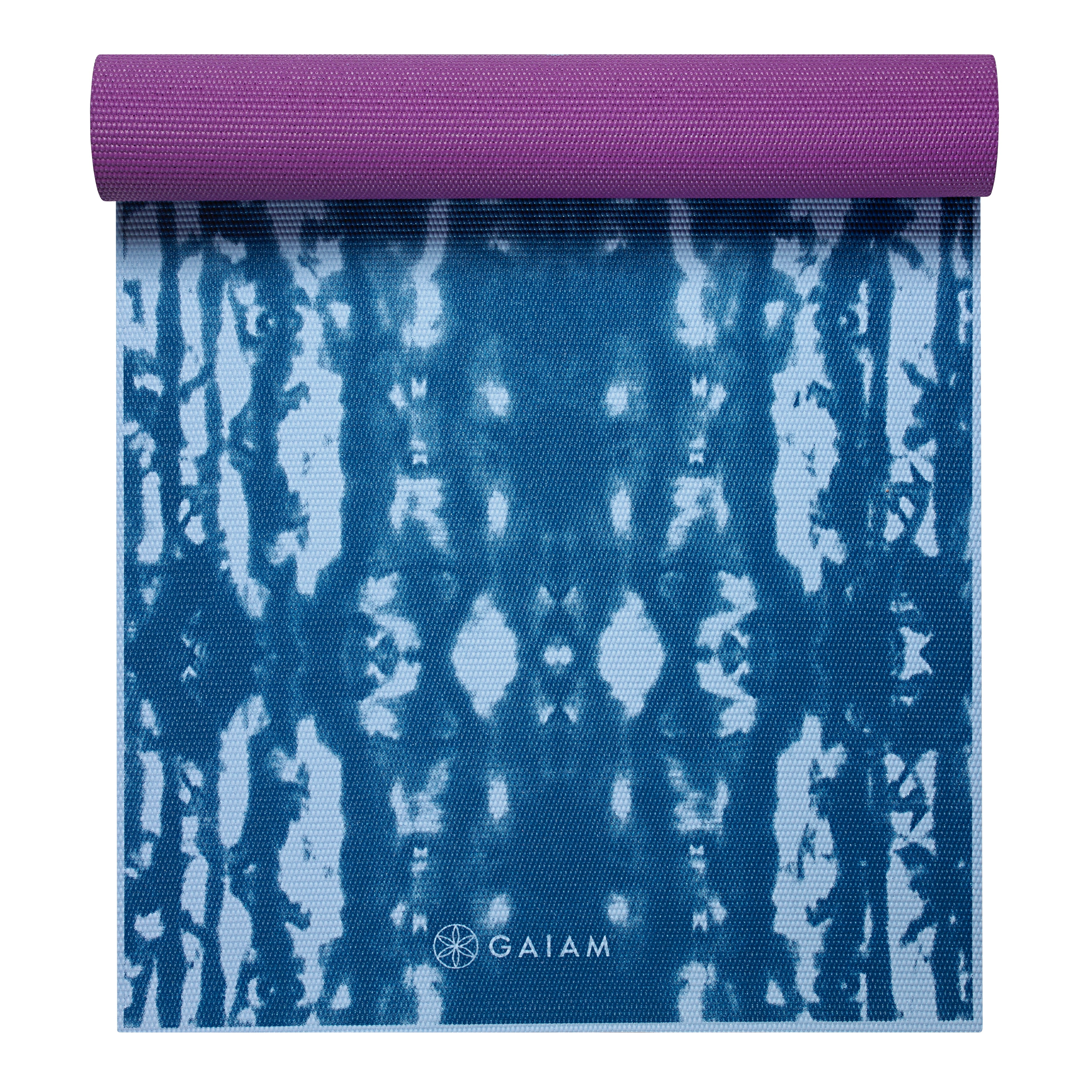 gaiam-reversible-purple-lotus-tapis-de-yoga-6mm image 3