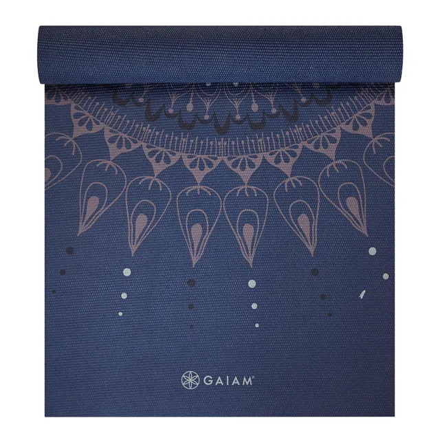 gaiam-premium-here-and-now-yoga-mat-6mm-tapis-de-yoga-premium image 1