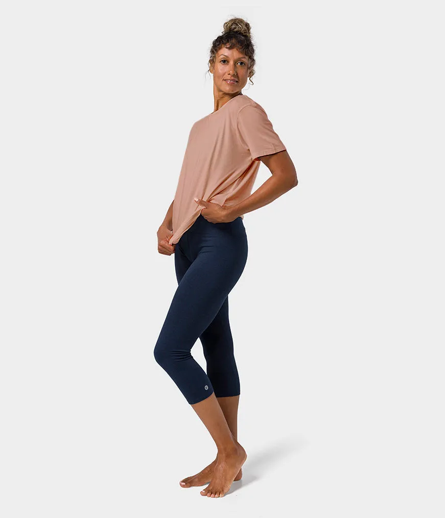 manduka-vinyasa-t-shirt-femme-oversize-coton-supima image 1
