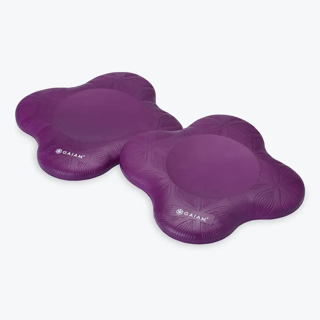 gaiam-yoga-knee-pads-coussinets-de-protection-lot-de-2 image 1