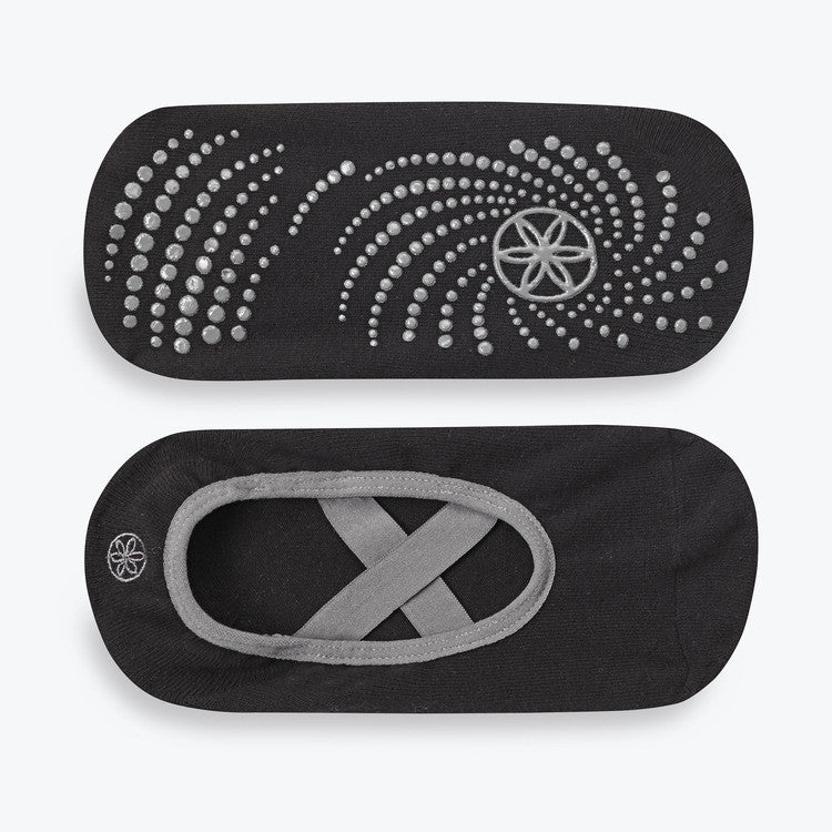 gaiam-grippy-chaussettes-yoga-barre-antid-rapantes-femme image 2