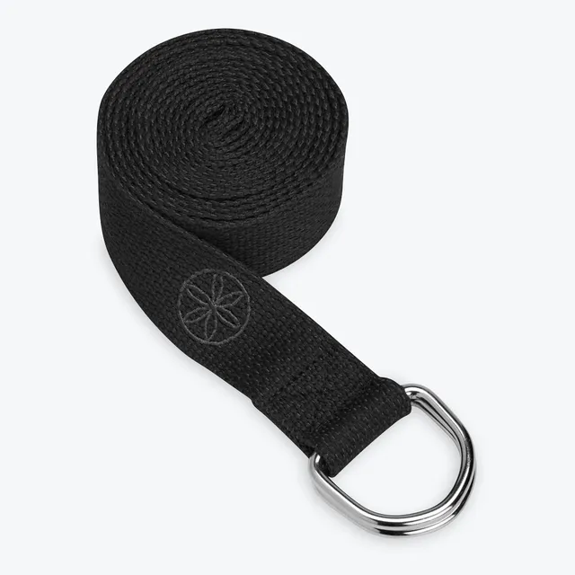 gaiam-sangle-de-yoga-8ft-2-44-m-anneau-d-m-tal image 1