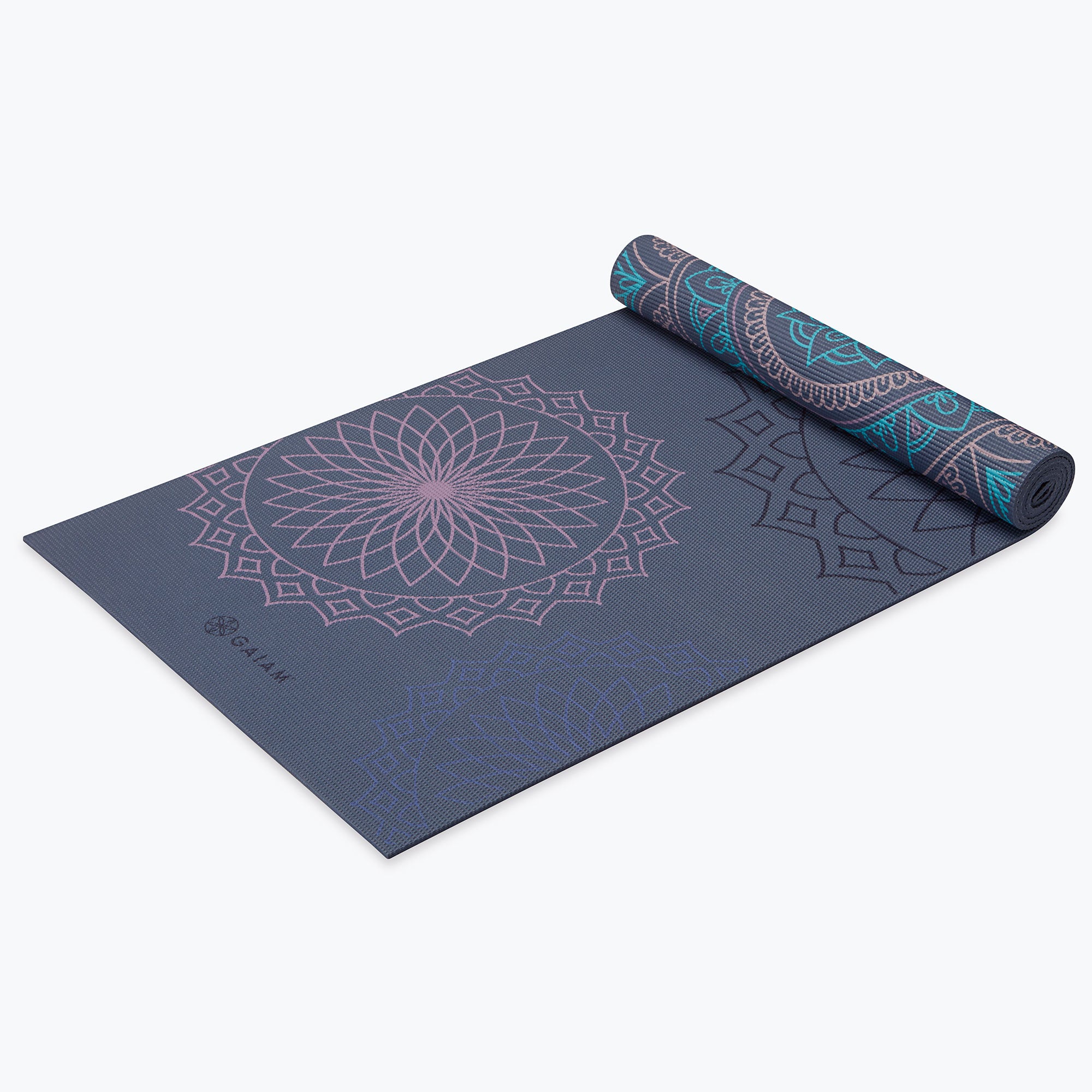 gaiam-premium-reversible-purple-illusion-tapis-de-yoga-6mm image 6