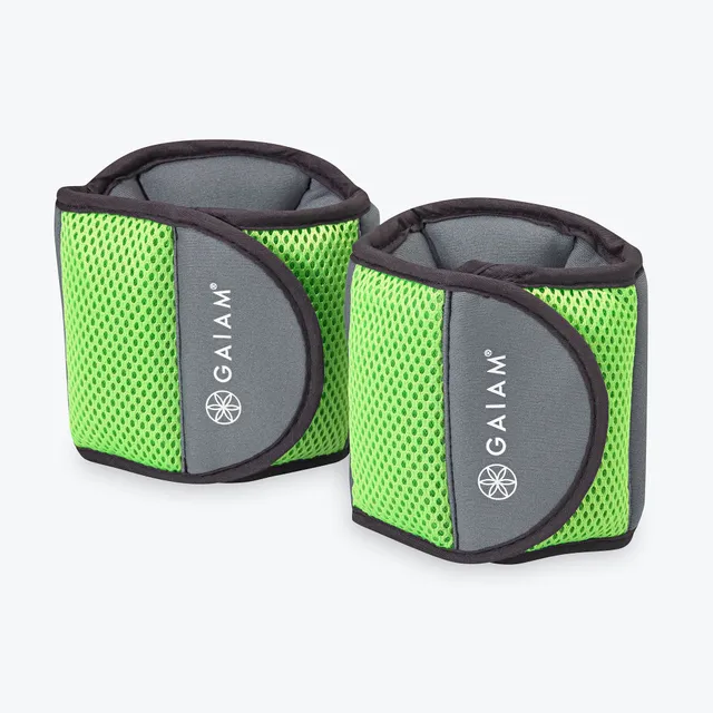 gaiam-ankle-weights-poids-chevilles-5-lb-10-lb image 1