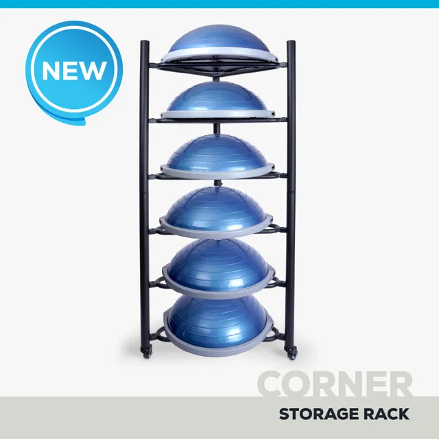 bosu-corner-storage-rack-rangement-d-angle-6-balance-trainer image 1