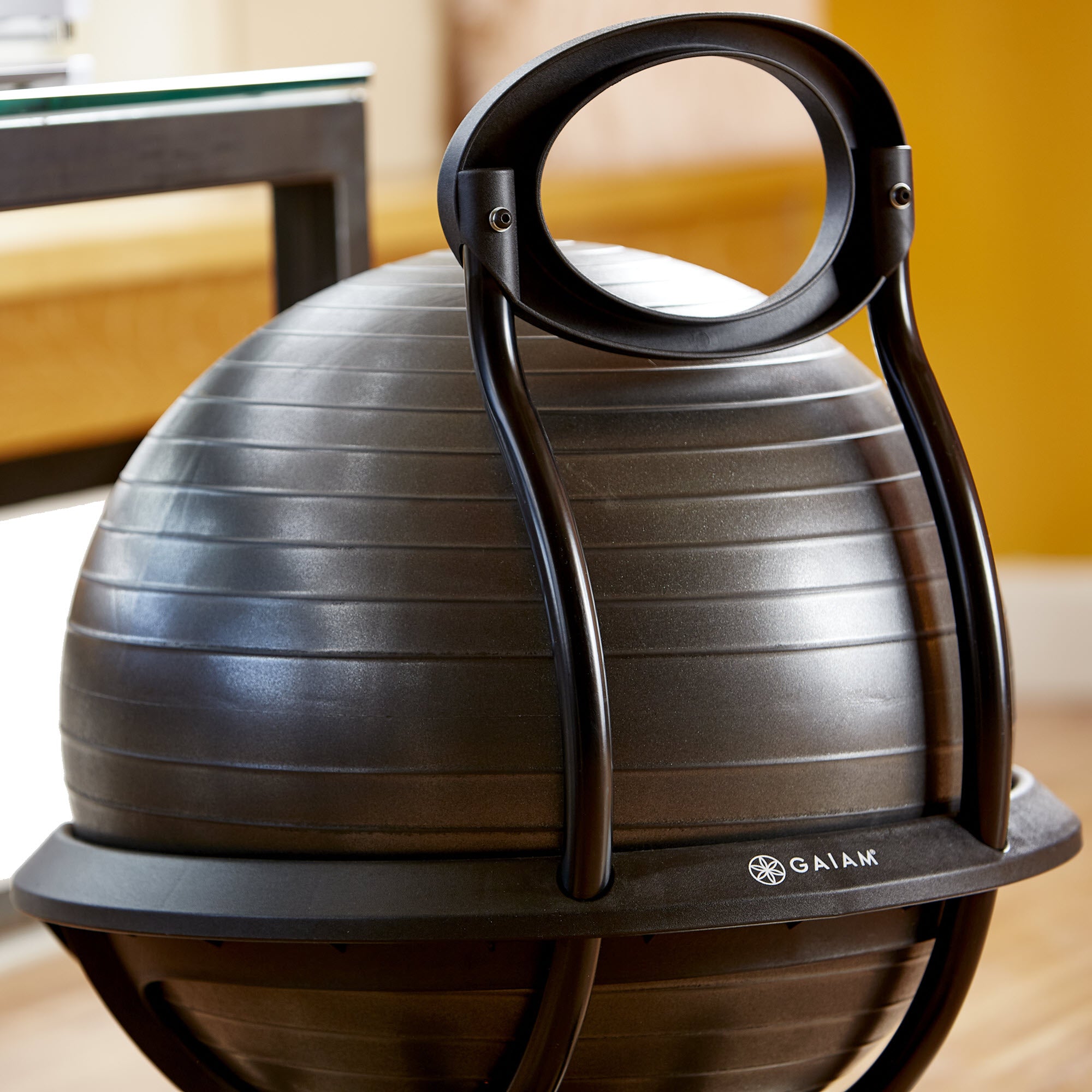 gaiam-ultimate-balance-ball-chair-chaise-ballon-ergonomique-avec-dossier image 7