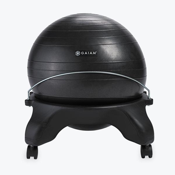 gaiam-backless-classic-balance-ball-chair-chaise-ballon-d-quilibre-sans-dossier image 3