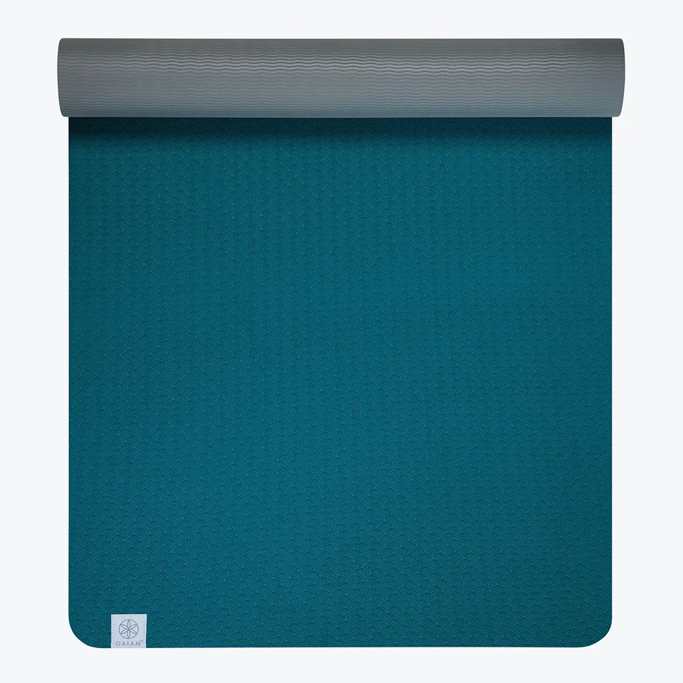 gaiam-performance-yoga-mat-6mm-tapis-yoga-r-versible-tpe-co-172x61cm image 1