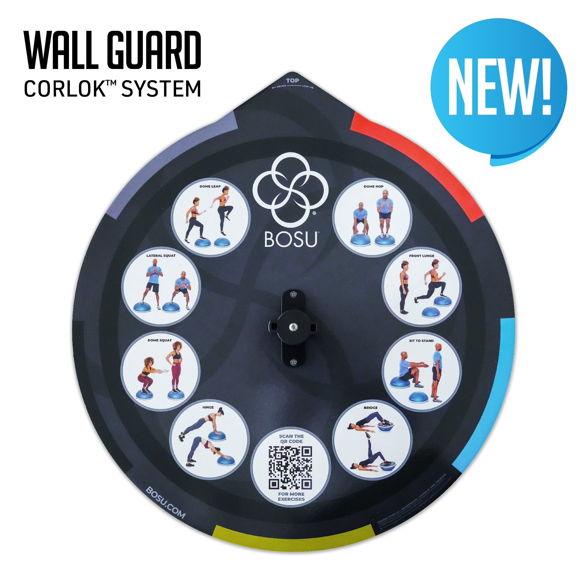 bosu-corlok-nexgen-home-balance-trainer-barre-d-quilibre-bundle image 5
