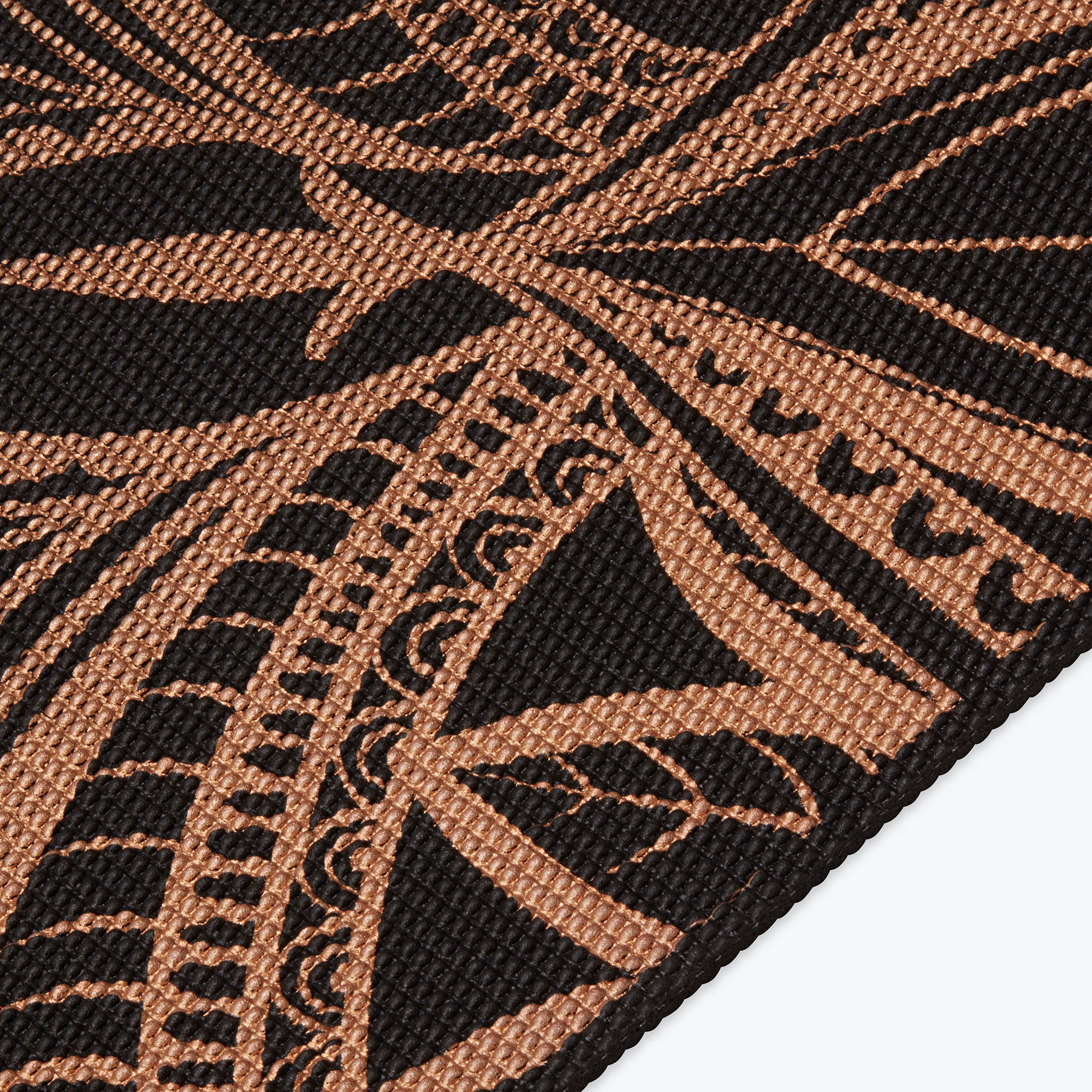 gaiam-premium-reversible-marbled-bronze-medallion-tapis-de-yoga-6-mm image 7