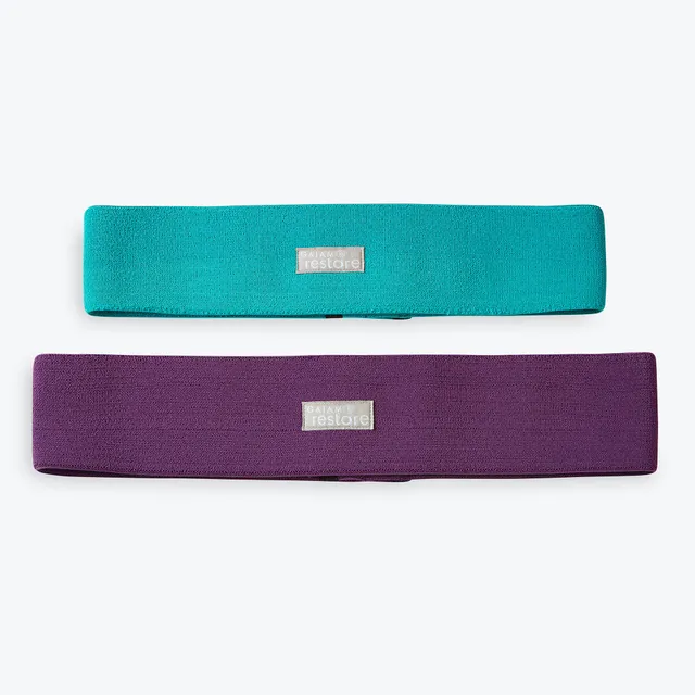 gaiam-hip-bands-lot-de-2-bandes-de-r-sistance-tissu image 1
