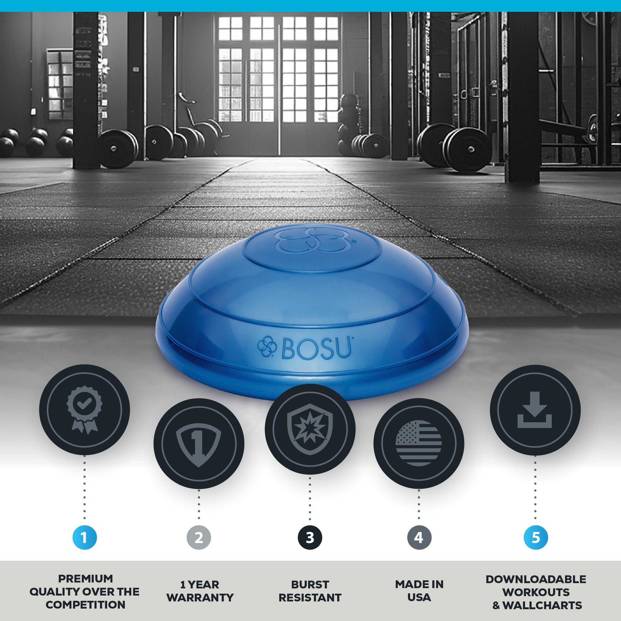 bosu-xl-balance-pod-pod-d-quilibre-25-cm image 2