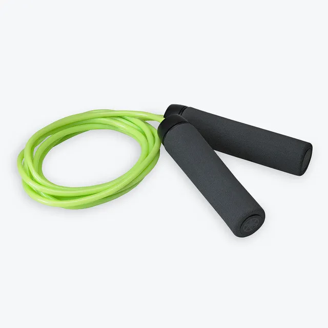 gaiam-corde-sauter-vitesse-r-glable-3m-poign-es-mousse image 1