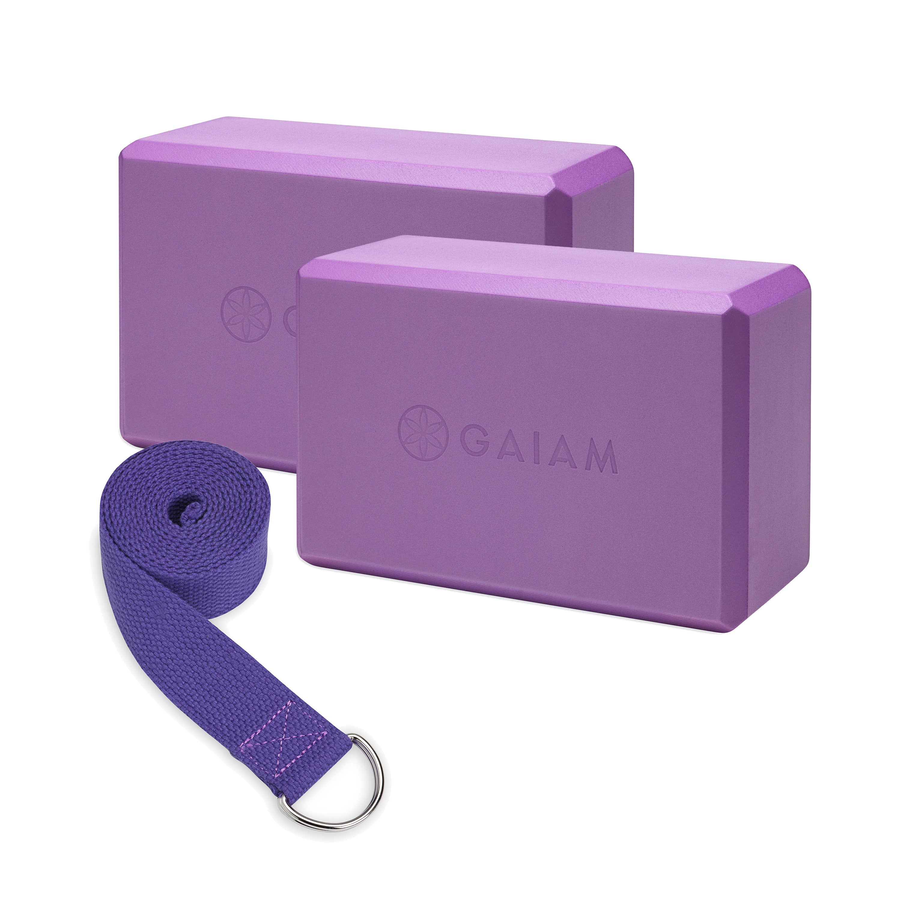 gaiam-block-strap-combo-2-pack-2-briques-sangle-8-pieds image 4