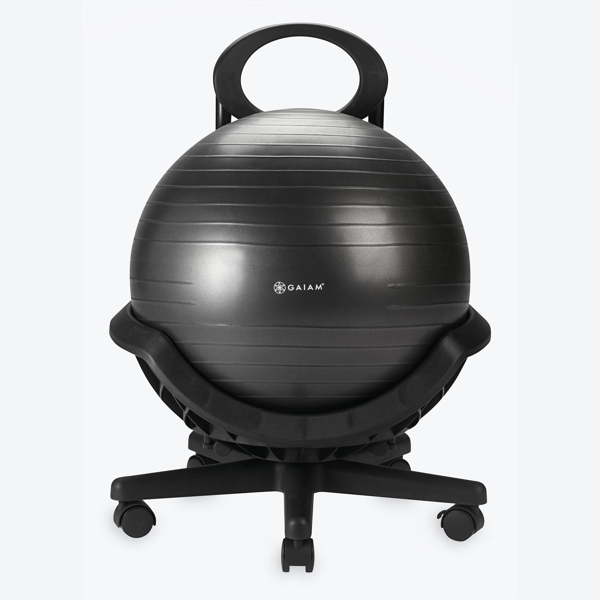 gaiam-ultimate-balance-ball-chair-chaise-ballon-ergonomique-avec-dossier image 1