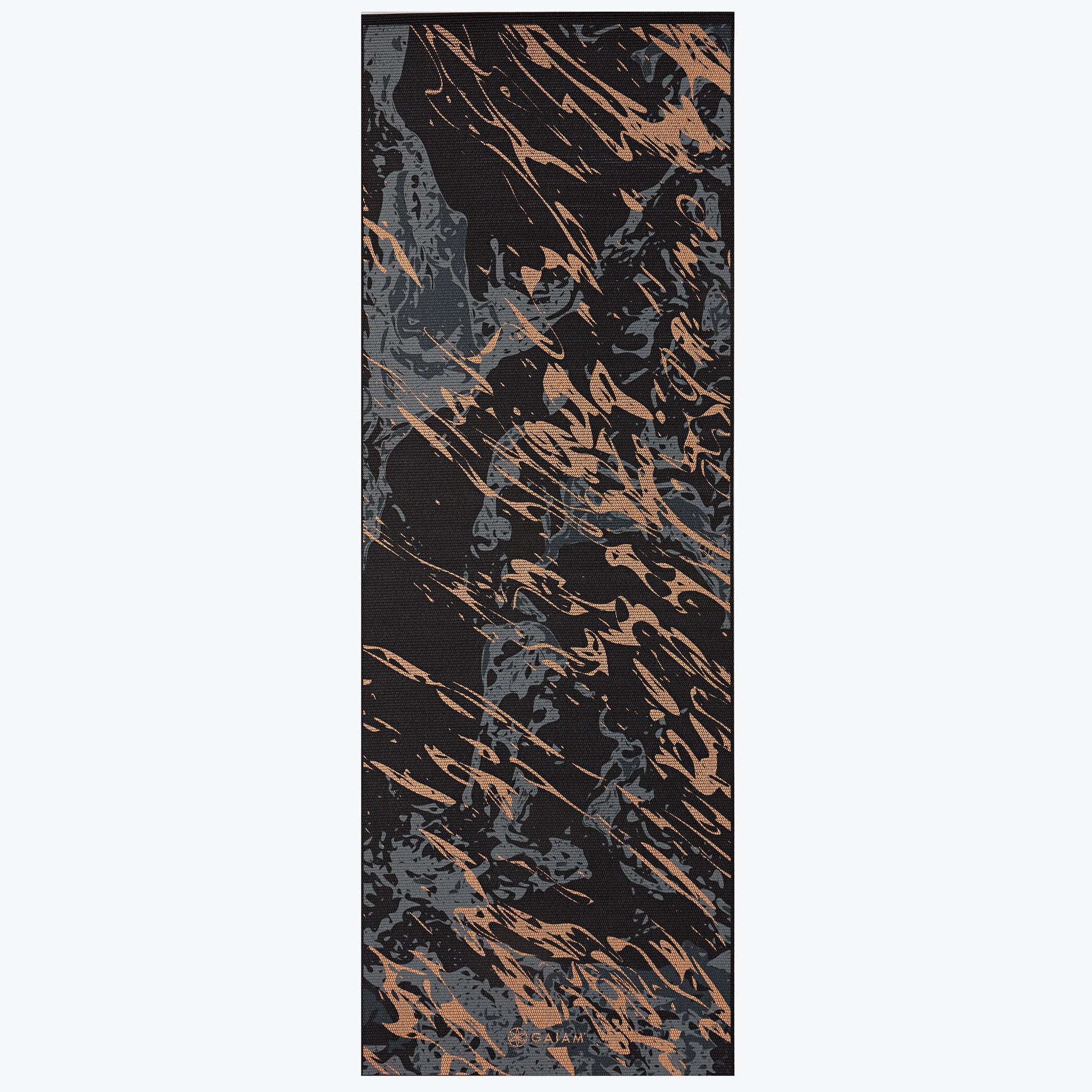 gaiam-premium-reversible-marbled-bronze-medallion-tapis-de-yoga-6-mm image 5