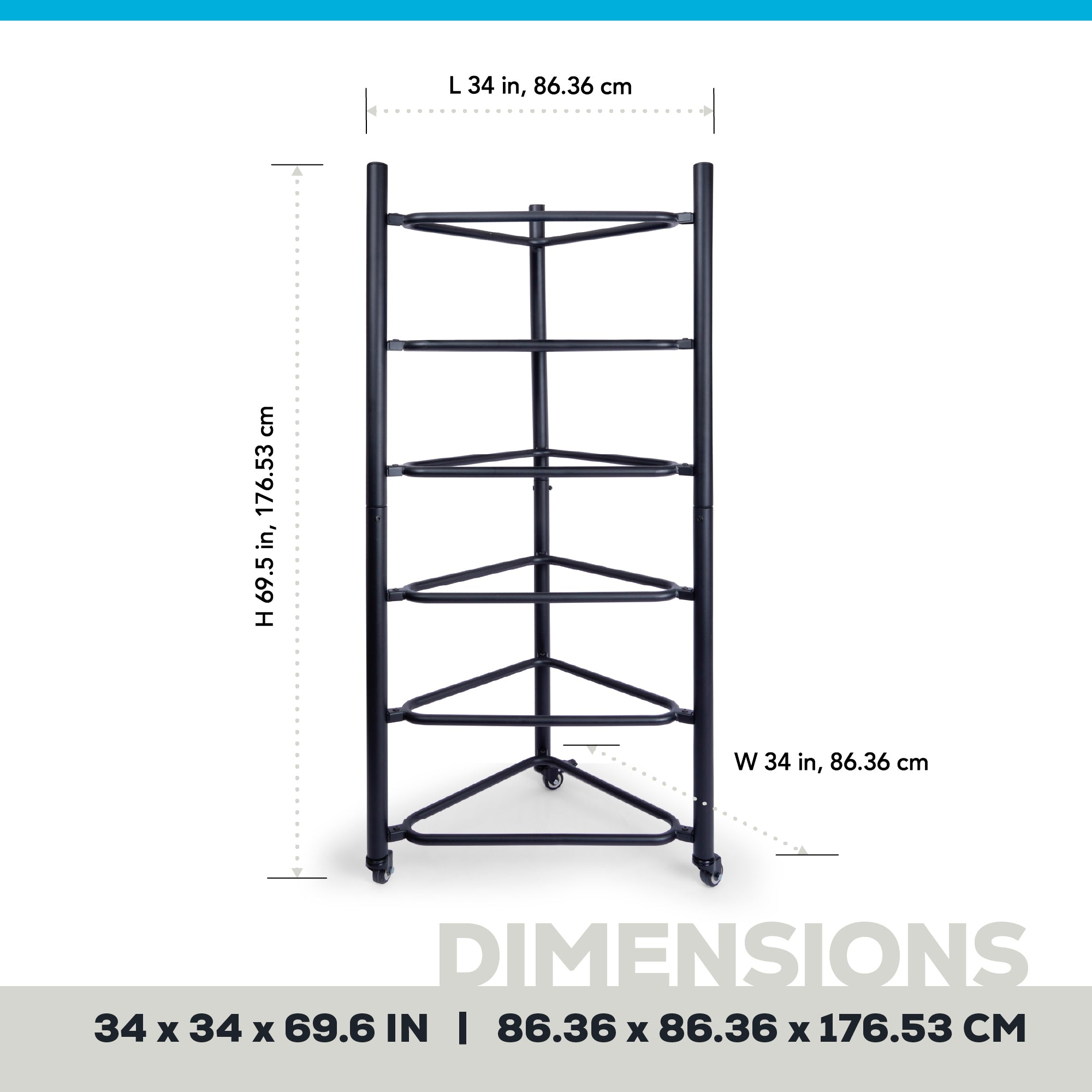 bosu-corner-storage-rack-rangement-d-angle-6-balance-trainer image 4