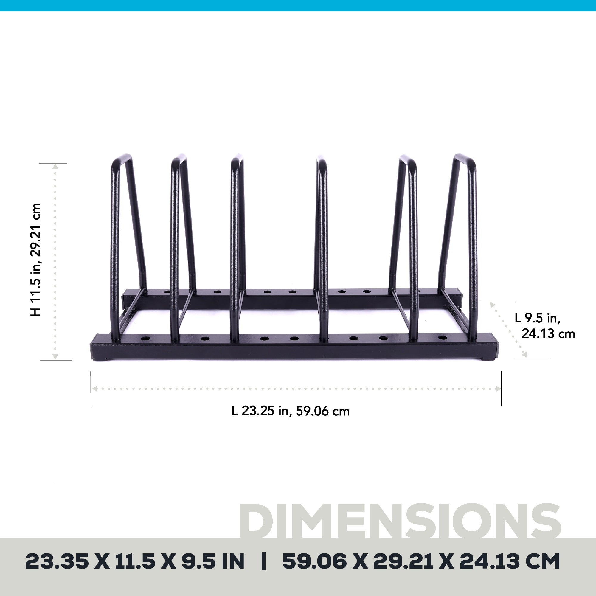 bosu-universal-storage-rack-rangement-balance-trainer image 6