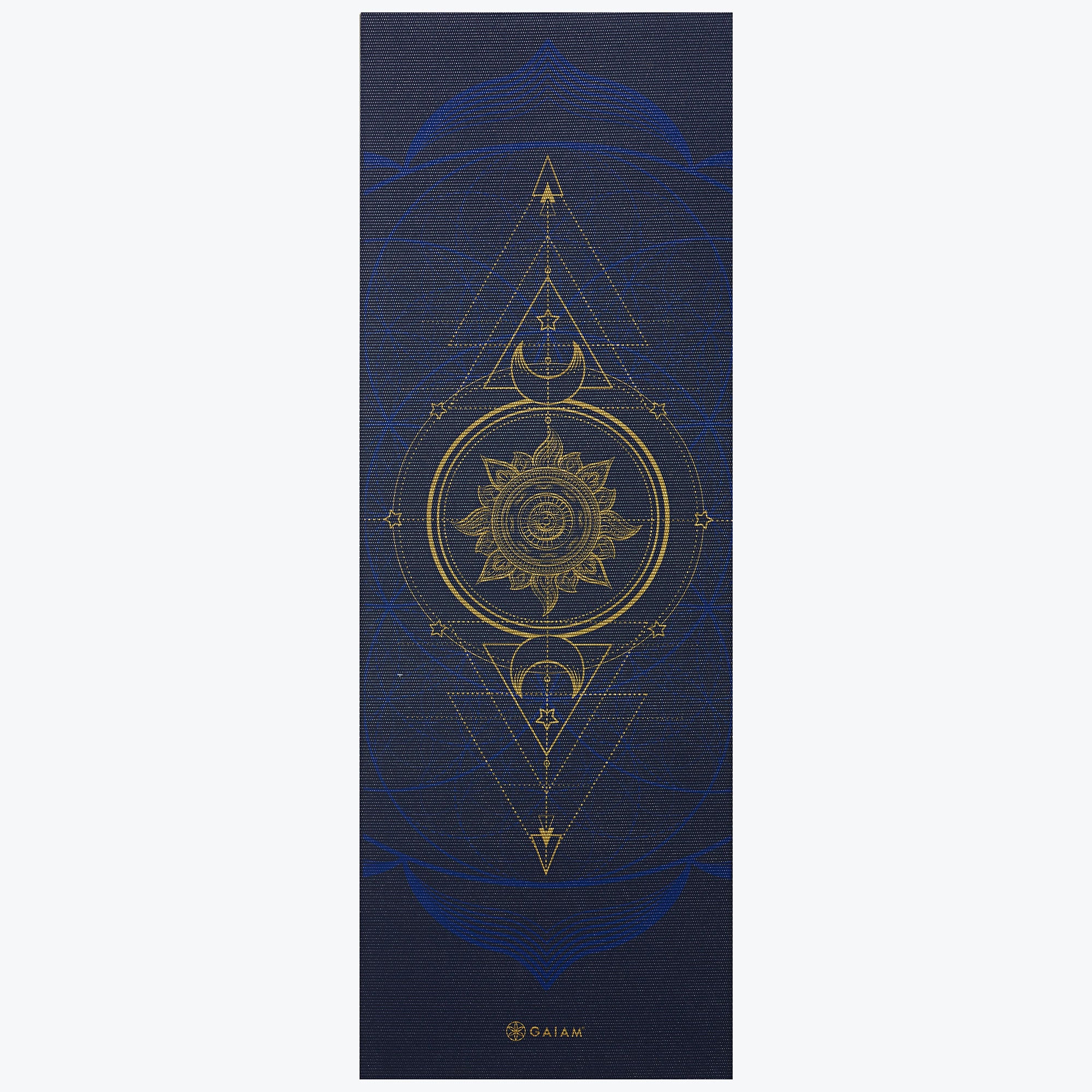 gaiam-reversible-metallic-sun-moon-tapis-de-yoga-6mm image 2
