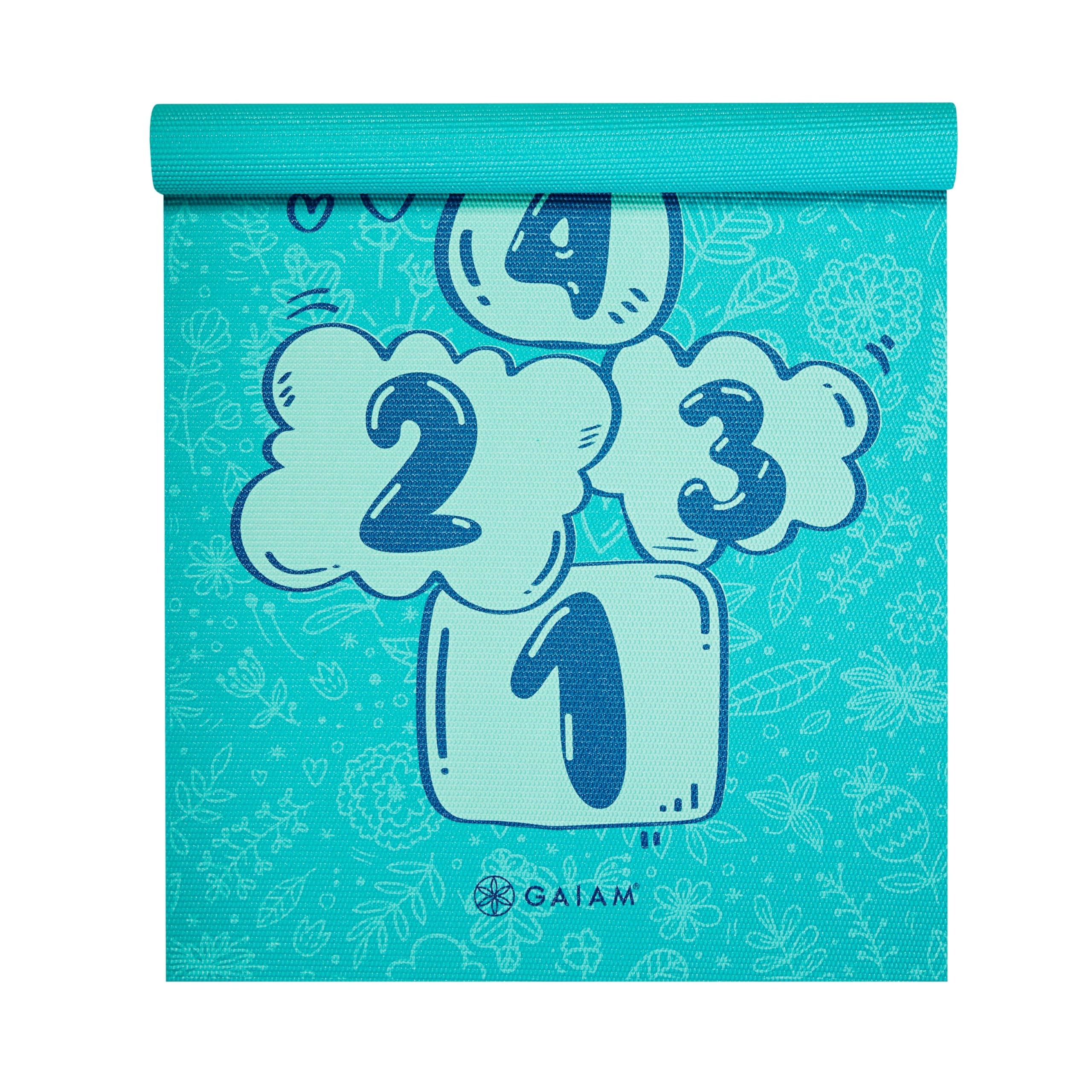 gaiam-tapis-de-yoga-enfant-152-4-x-61-cm-x-3-mm-imprim-s-fun image 8