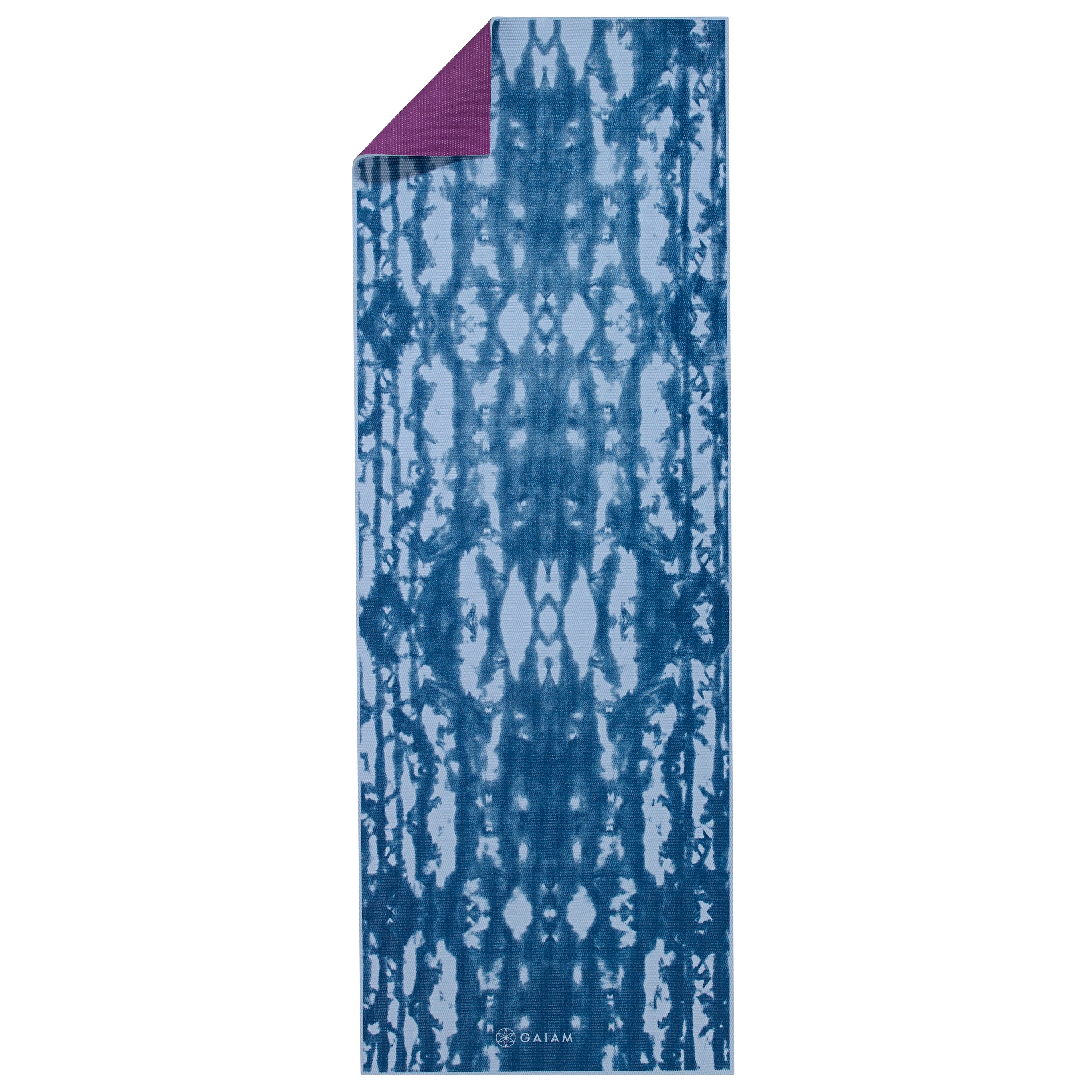 gaiam-reversible-purple-lotus-tapis-de-yoga-6mm image 5