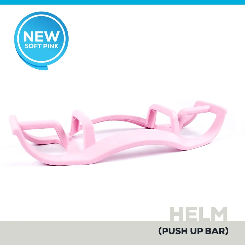 bosu-helm-push-up-bar-barre-de-pompes-rose-clair image 1