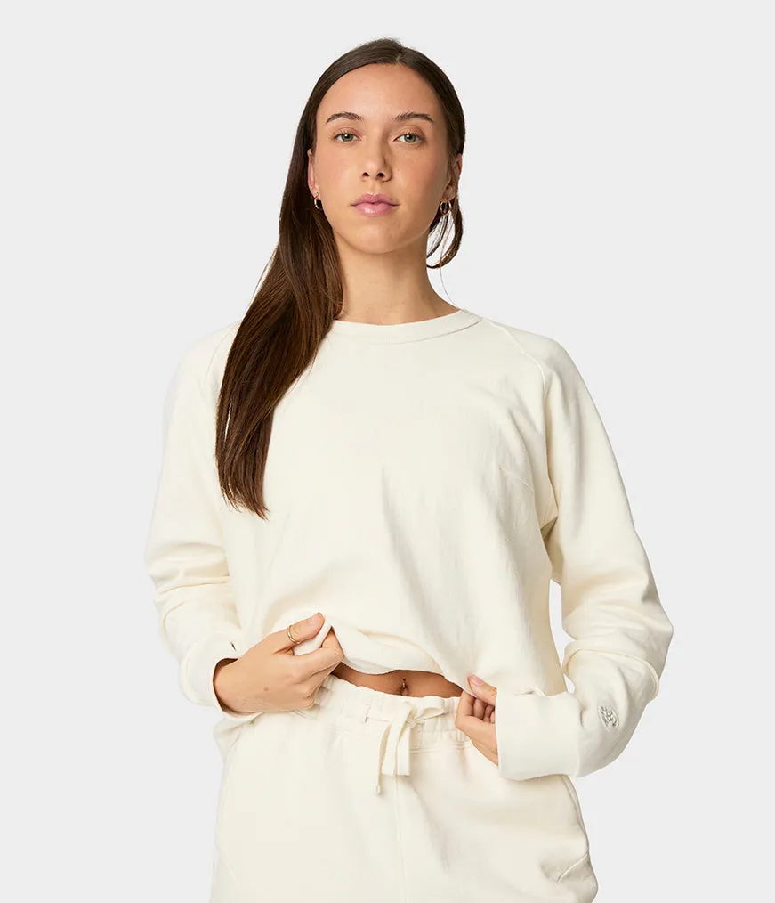 manduka-cas-crew-sweat-femme-coton-bio image 1