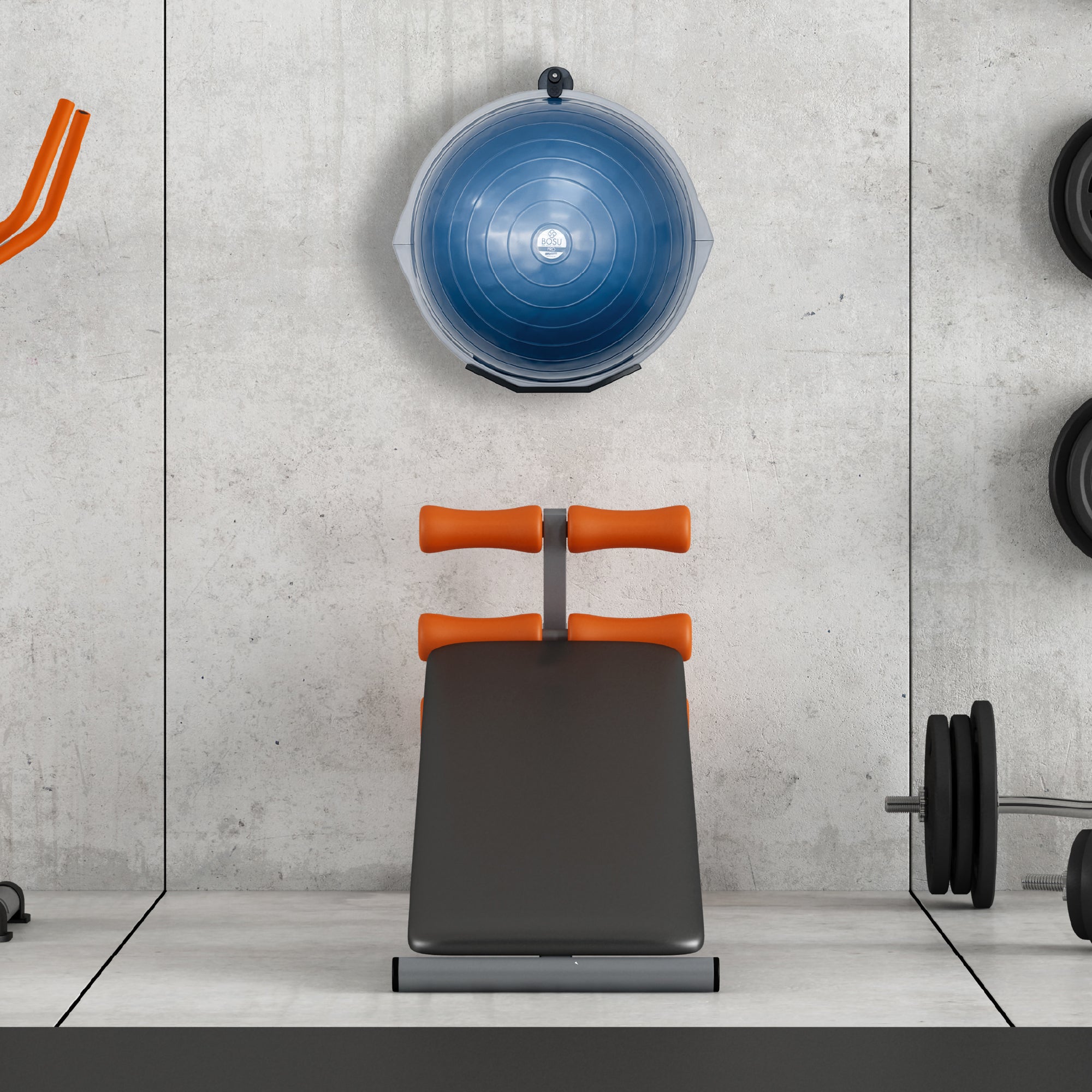 bosu-support-mural-simple-rangement-balance-trainer image 8