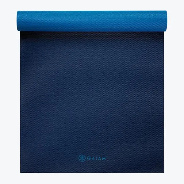 gaiam-premium-2-color-yoga-mat-6mm-tapis-long-et-large image 1