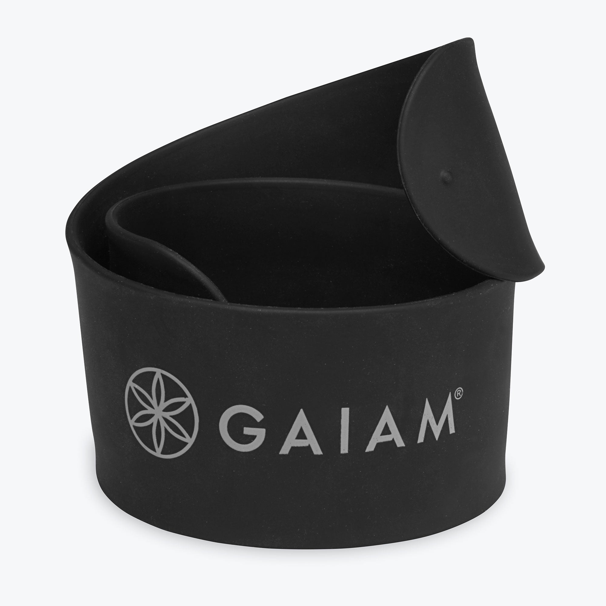 gaiam-yoga-mat-slap-band-sangle-lastique-tapis image 3