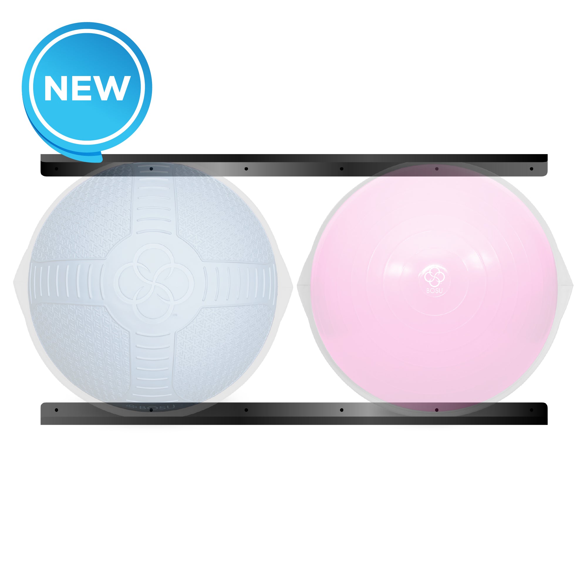 bosu-double-storage-balance-trainer-wall-bracket-support-mural-acier image 2