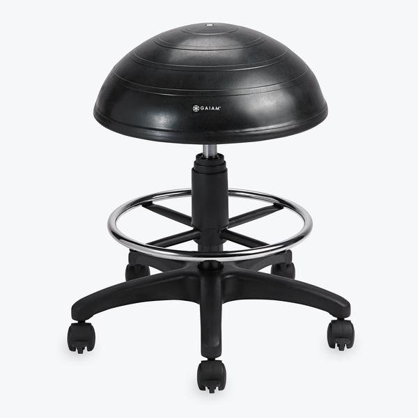 gaiam-high-rise-balance-ball-stool-tabouret-ballon-r-glable image 3