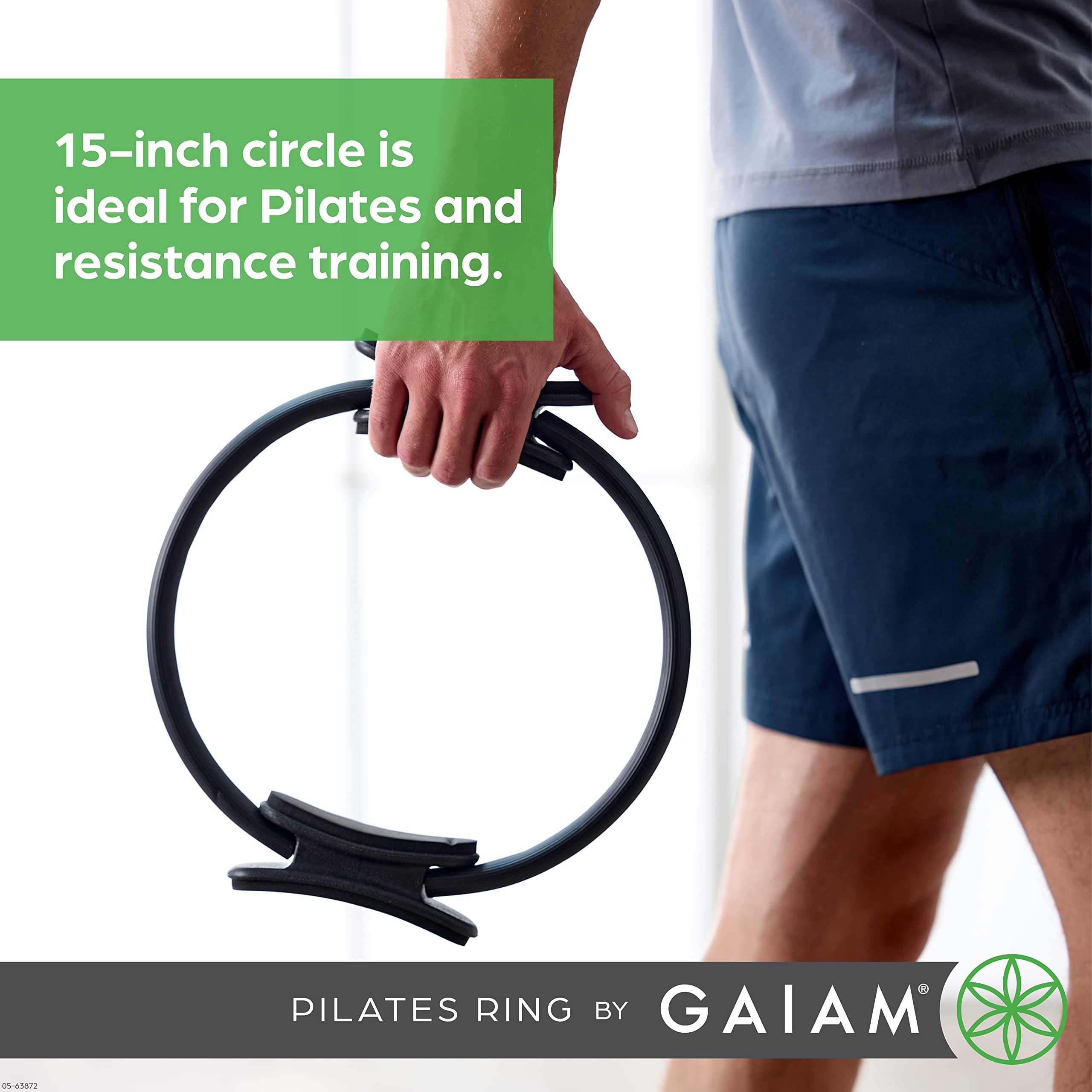 gaiam-fitness-circle-anneau-de-pilates-avec-poign-es-mousse image 3