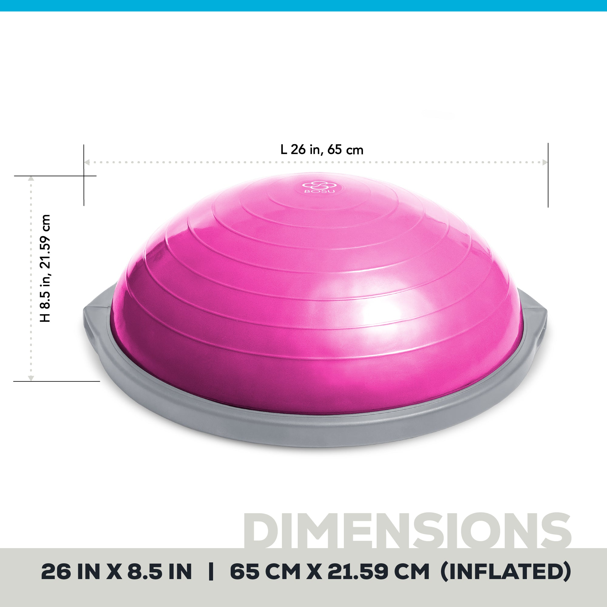 bosu-pro-balance-trainer-plateau-d-quilibre-original image 4
