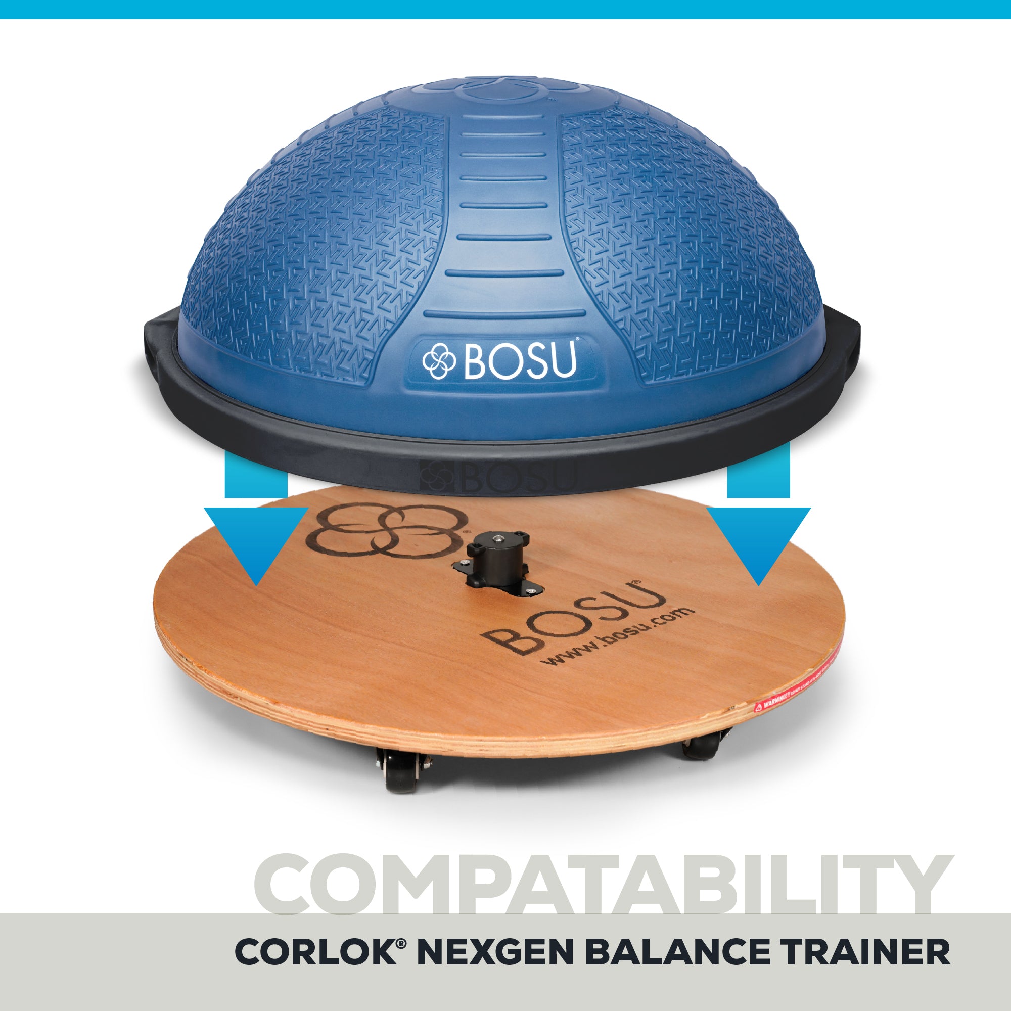 bosu-corlok-nexgen-home-balance-trainer-omni-deck-bundle image 6